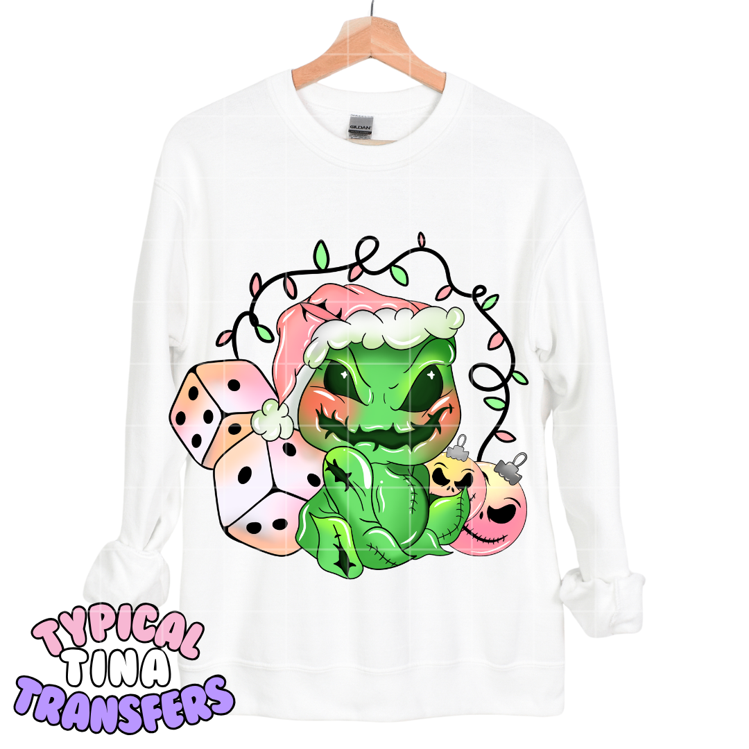 Og Santa Dice and lights | DTF Transfers | POD