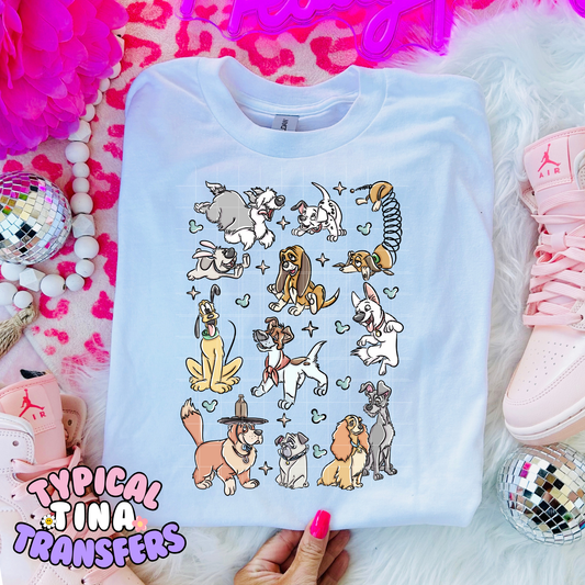 Pups of Diz | DTF Transfer | POD