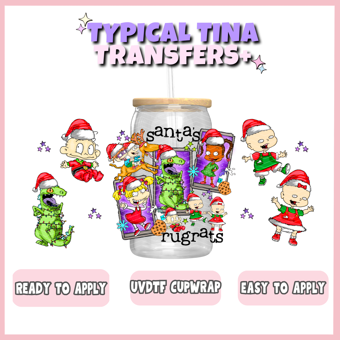 UVDTF #3393 | 16oz UVDTF Wrap | POD