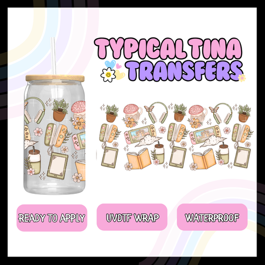 UVDTF #3399 | 16oz UVDTF Wrap | POD