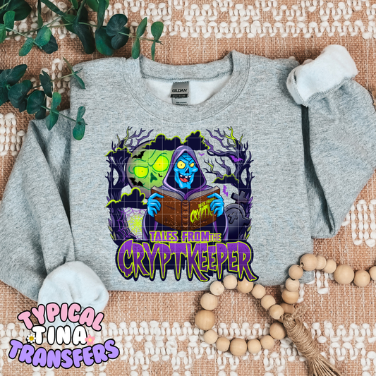 Cryptkeeper | DTF Screen Print | POD