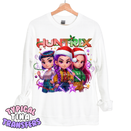 Xmas DH Hunt | DTF Transfers | POD