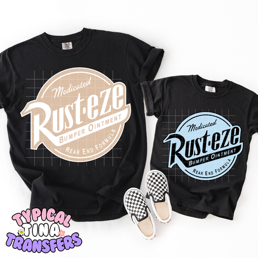 Rust - bumper ontiment | DTF Transfer | POD