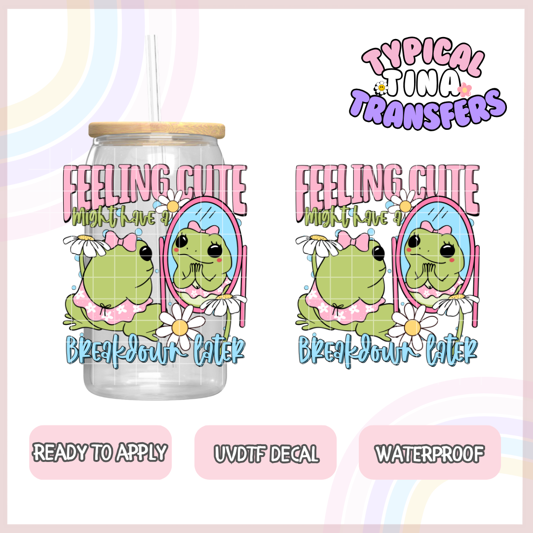 UVDTF Decal | 4" decals | POD