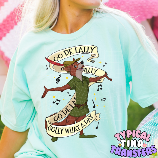 Oo De lally | DTF Screen Print | POD