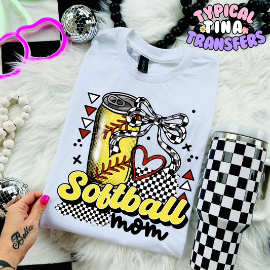 Softball mom | DTF Transfer | POD