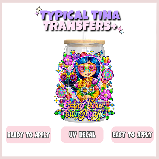 Grow your own magic | UV decals | POD