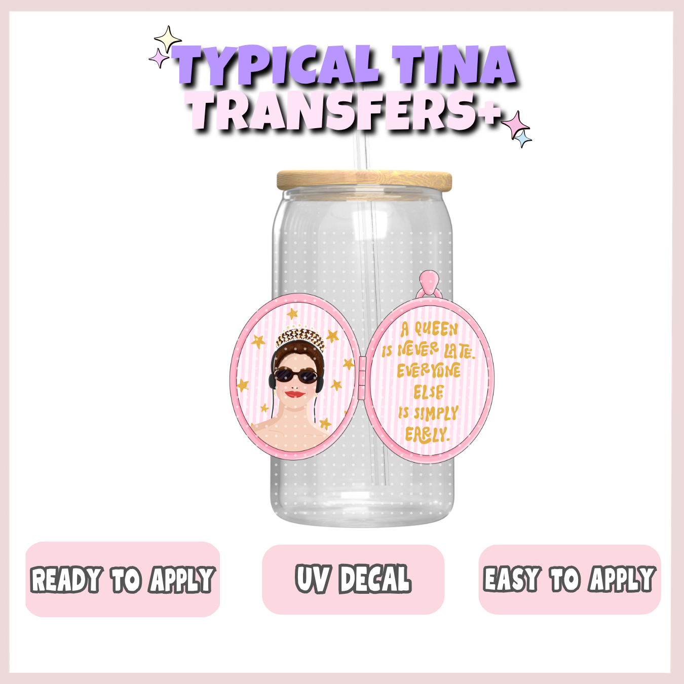 Princess in a locket | UV decals | POD
