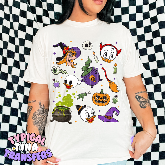 Classic Halloween Trick o Treat | DTF Transfer | POD