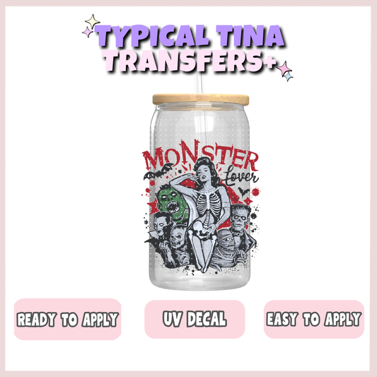 monster lover | UV decals | POD