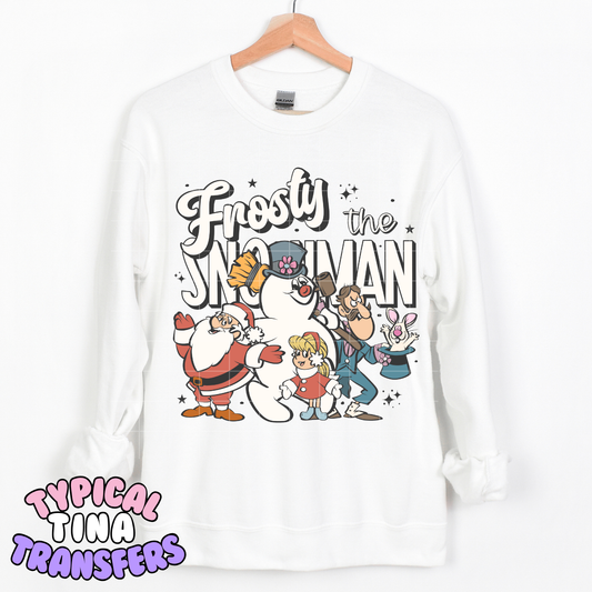 F Snowman Xmas Classic | DTF Transfer | POD