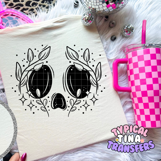 Skeleton outline | DTF Screen Print | POD