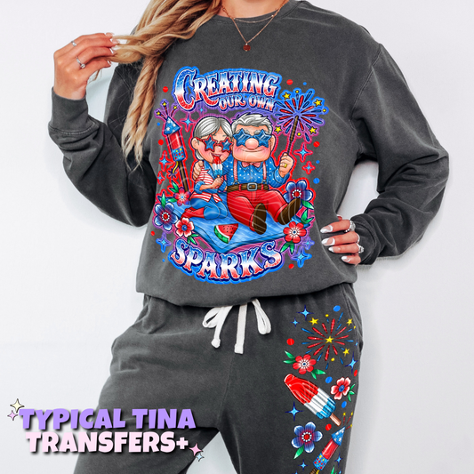 Creating our own sparks | DTF Transfers | POD