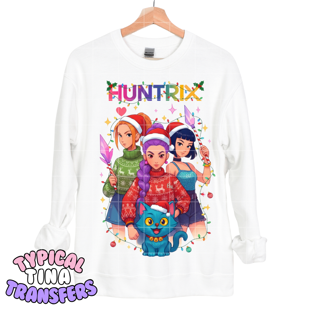 Xmas Hunt _ Kpop girls | DTF Transfers | POD