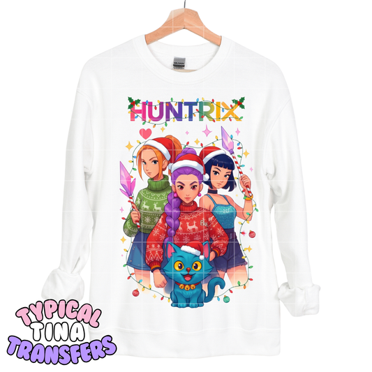 Xmas Hunt _ Kpop girls | DTF Transfers | POD