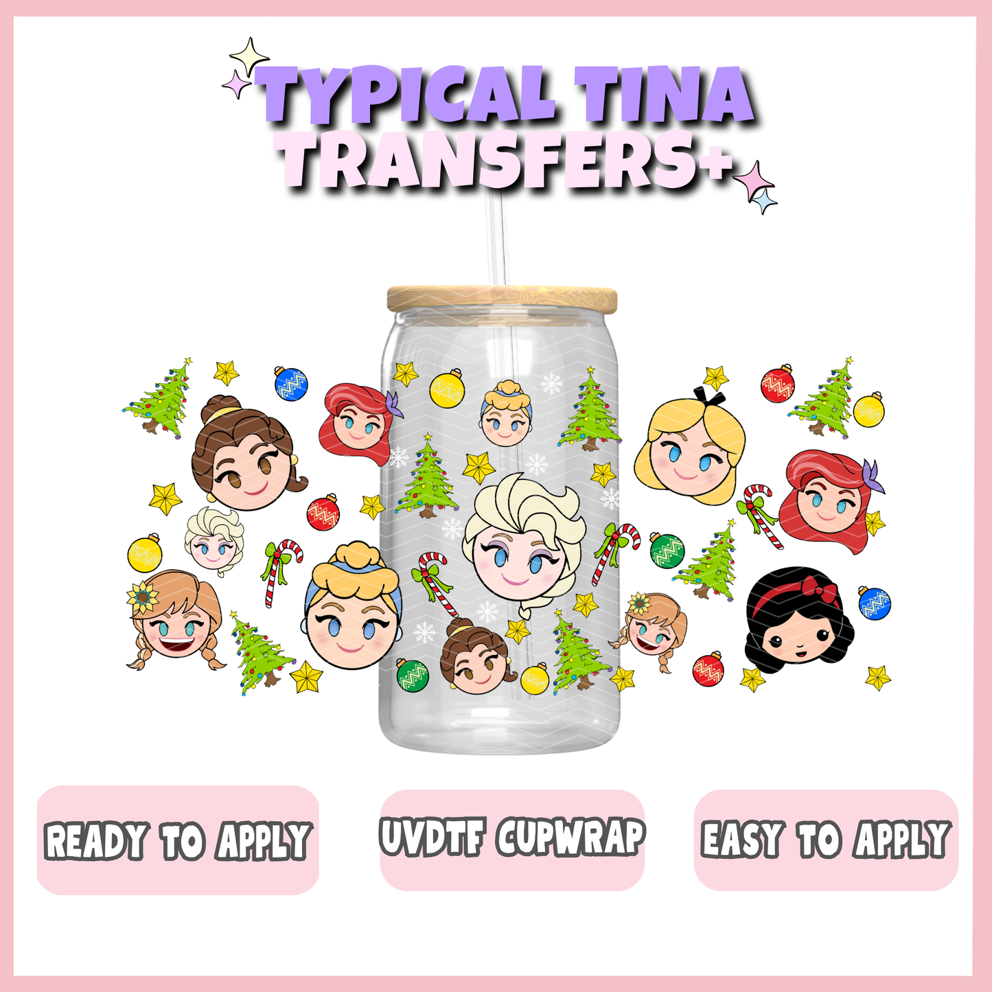 UVDTF #3506 | 16oz UVDTF Wrap | POD