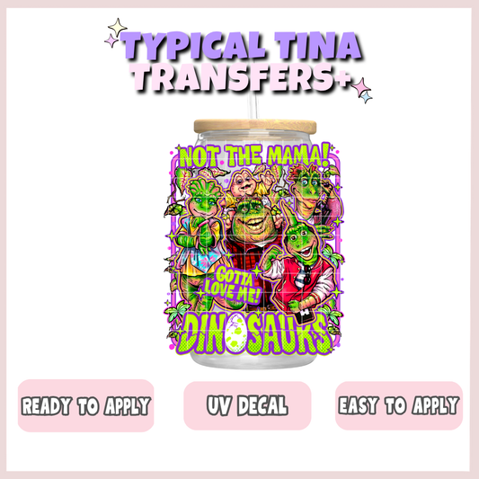 Not Mama Dinos | UV decals | POD