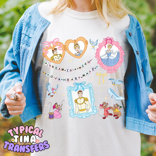 Friendship Bracelet A dream is a wish | DTF Screen Print | POD