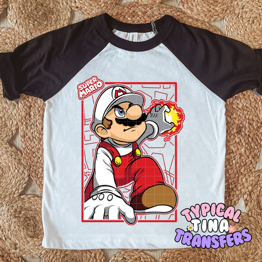 Fireball | DTF Screen Print | POD