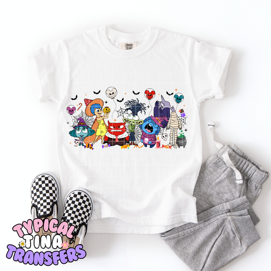 Emotions Halloween Group |  DTF Transfer | POD