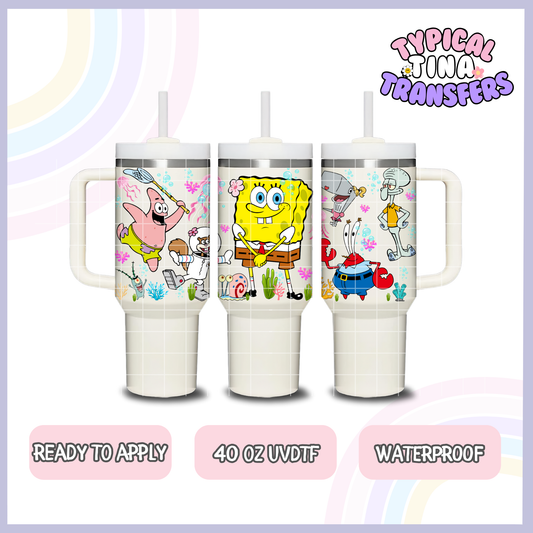 Just Bob | 40oz UVDTF Wrap | POD