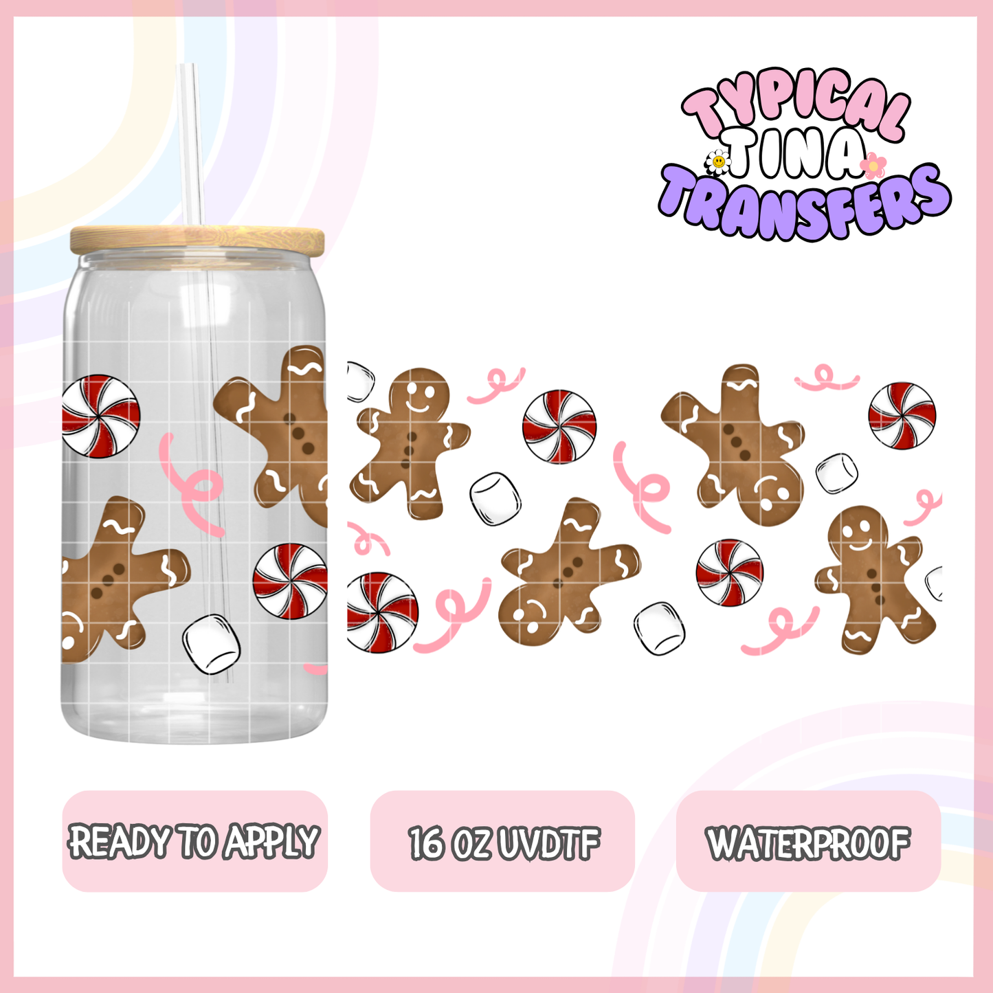 UVDTF #3657 | 16oz UVDTF Wrap | POD