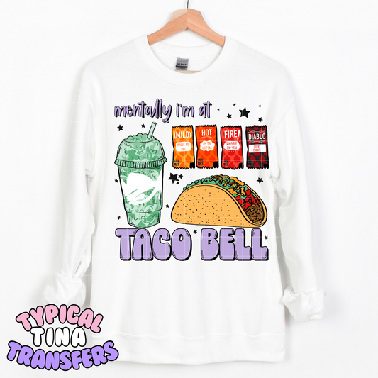 Mentally at TB | DTF Transfer | POD