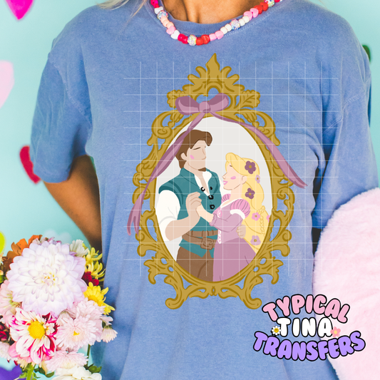 Mirror Rapunzel | DTF Screen Print | POD