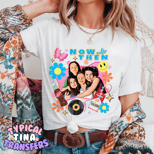 Now & then | DTF Screen Print | POD