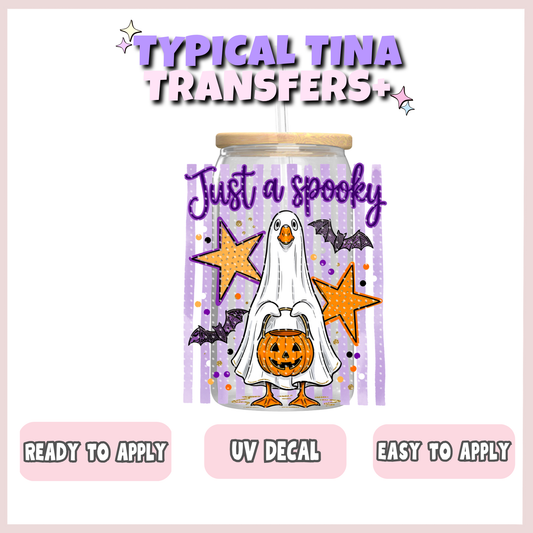 just a spooky goose | UV decals | POD