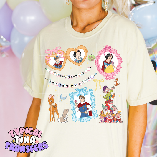 Friendship Bracelet Awaken my heart | DTF Screen Print | POD