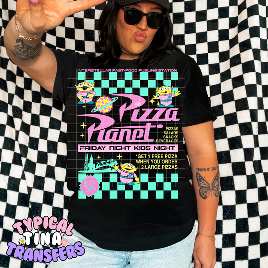 Pizza Planet | DTF Transfer | POD