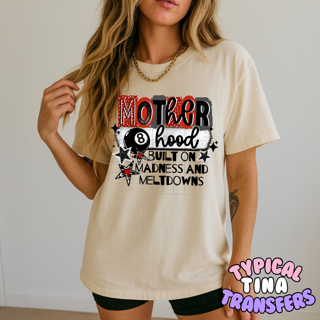 Motherhood eightball | DTF Transfers | POD