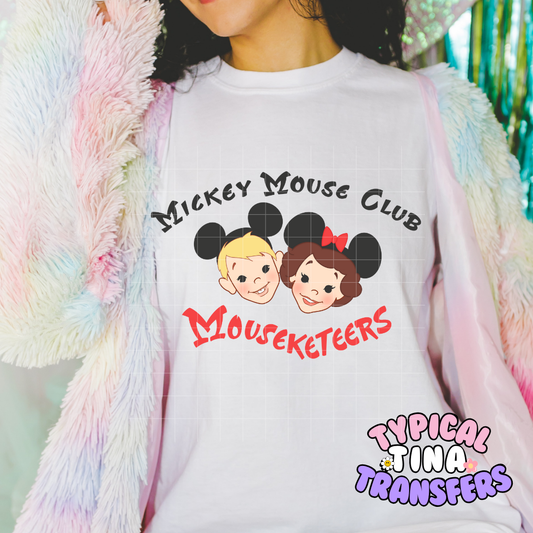 Mose Club M-keteers | DTF Screen Print | POD