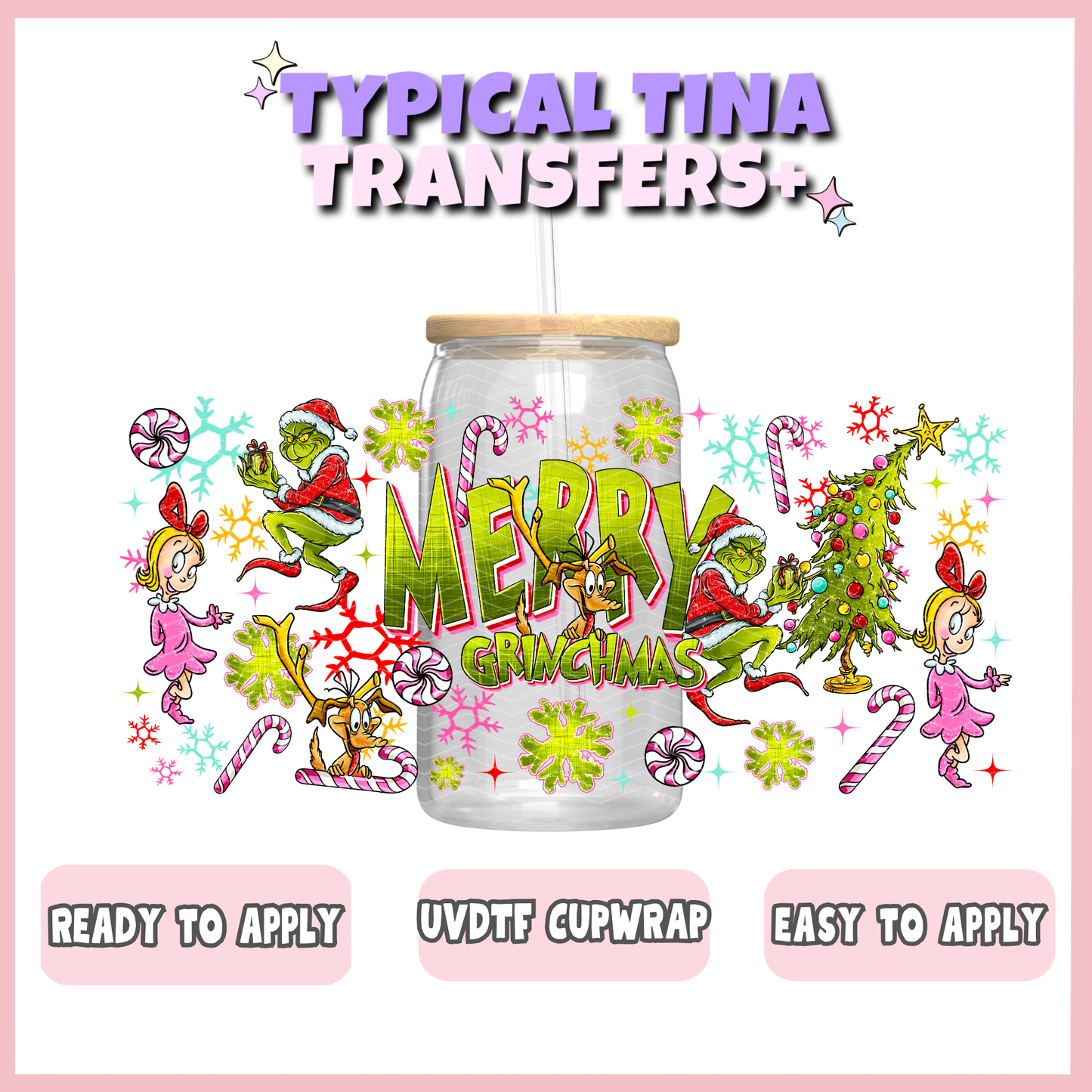 UVDTF #3870 | 16oz UVDTF Wrap | POD