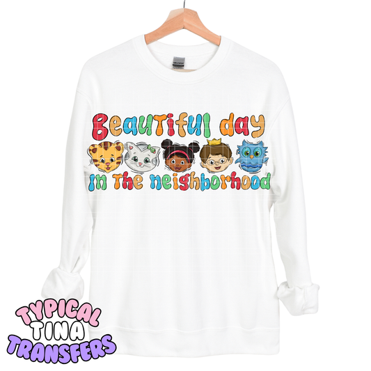 Beautiful day in the neighborhood | DTF Transfers | POD