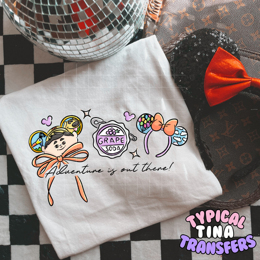 Adv. Awaits Mouse Hat Eats | DTF Transfer | POD