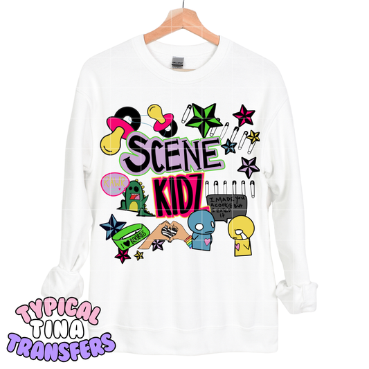 Throwback - Scene KidZ | DTF Transfers | POD