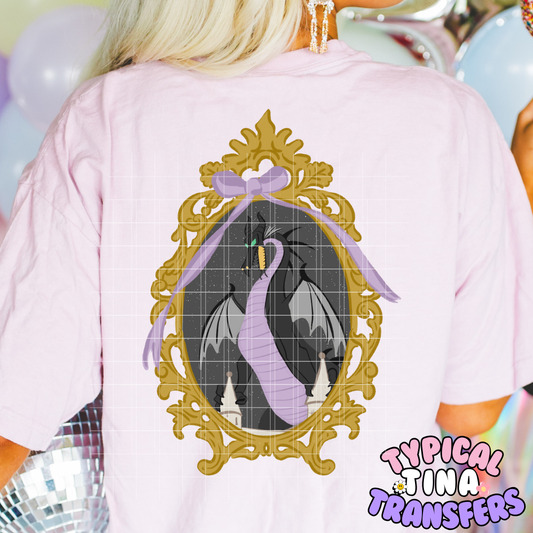 Mirror Dragon | DTF Screen Print | POD