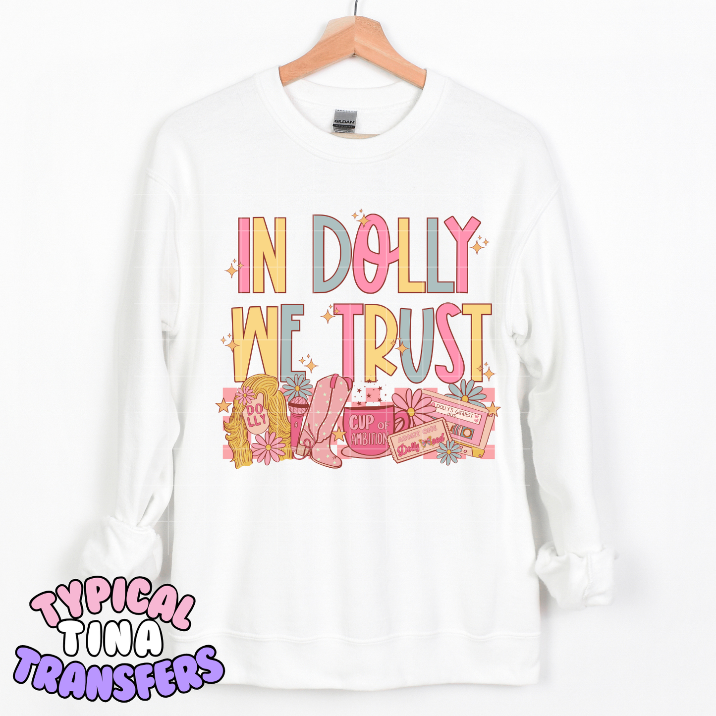 In Dolly we Trust | DTF Transfer | POD