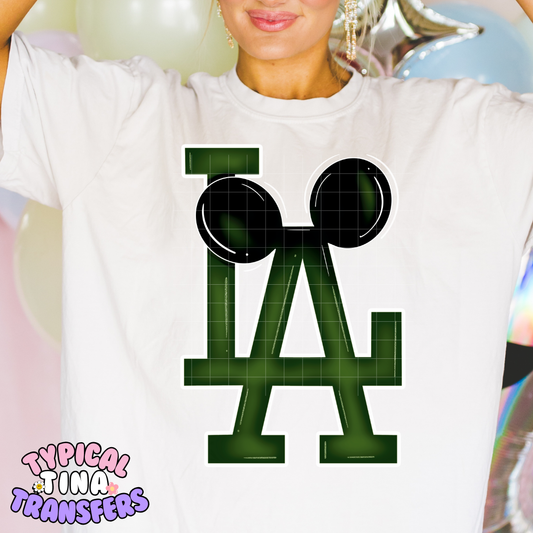 LA Mouse Ears | DTF Screen Print | POD - Choose Design