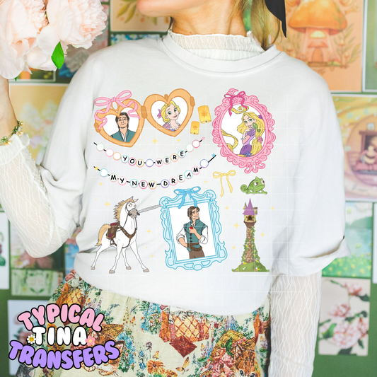 Friendship Bracelet My New Dream | DTF Screen Print | POD