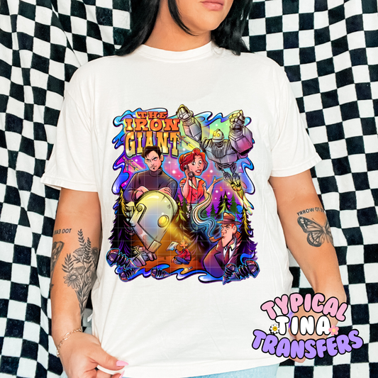 Giant Iron | DTF Screen Print | POD - choose design