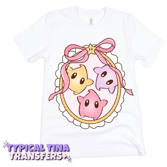 Super M - 3 cute stars | DTF Transfers | POD