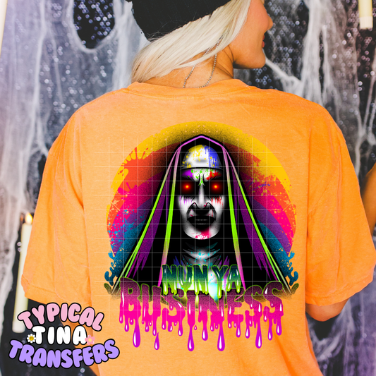 Nun ya business neon | DTF Transfer | POD