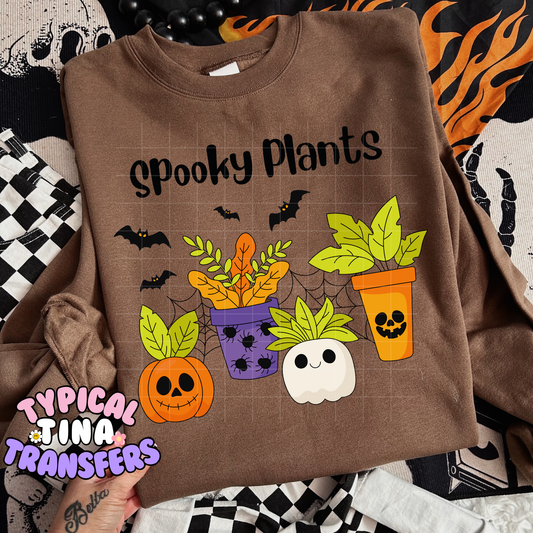 Spooky plants | DTF Transfer | POD