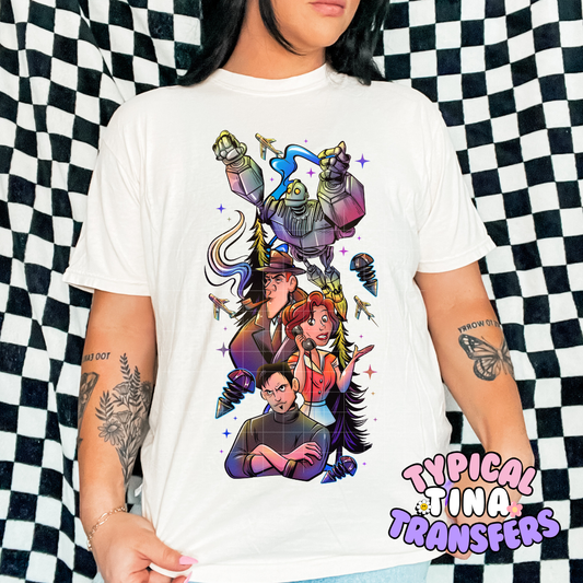 Giant Iron | DTF Screen Print | POD - choose design