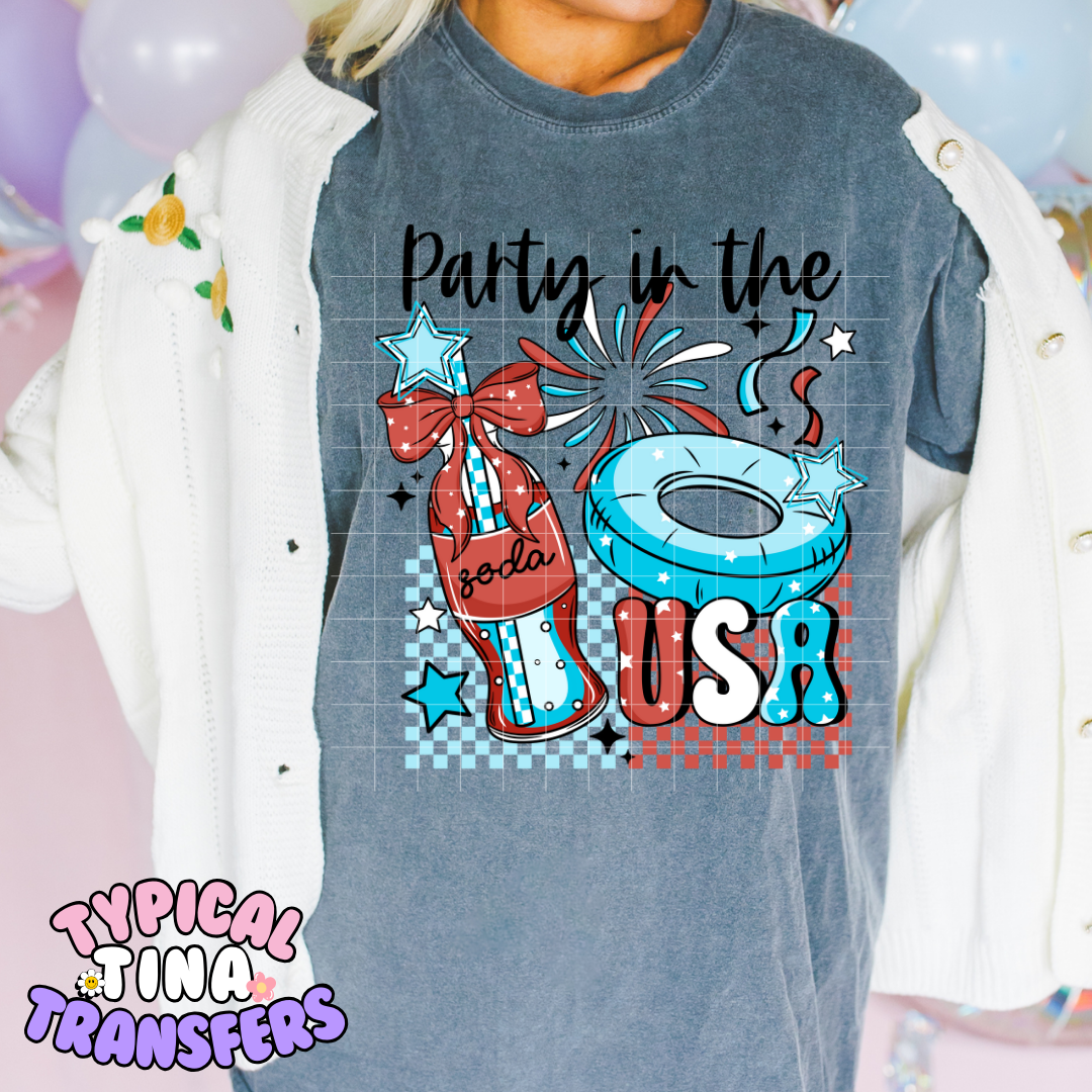 Party USA | DTF Transfer | POD