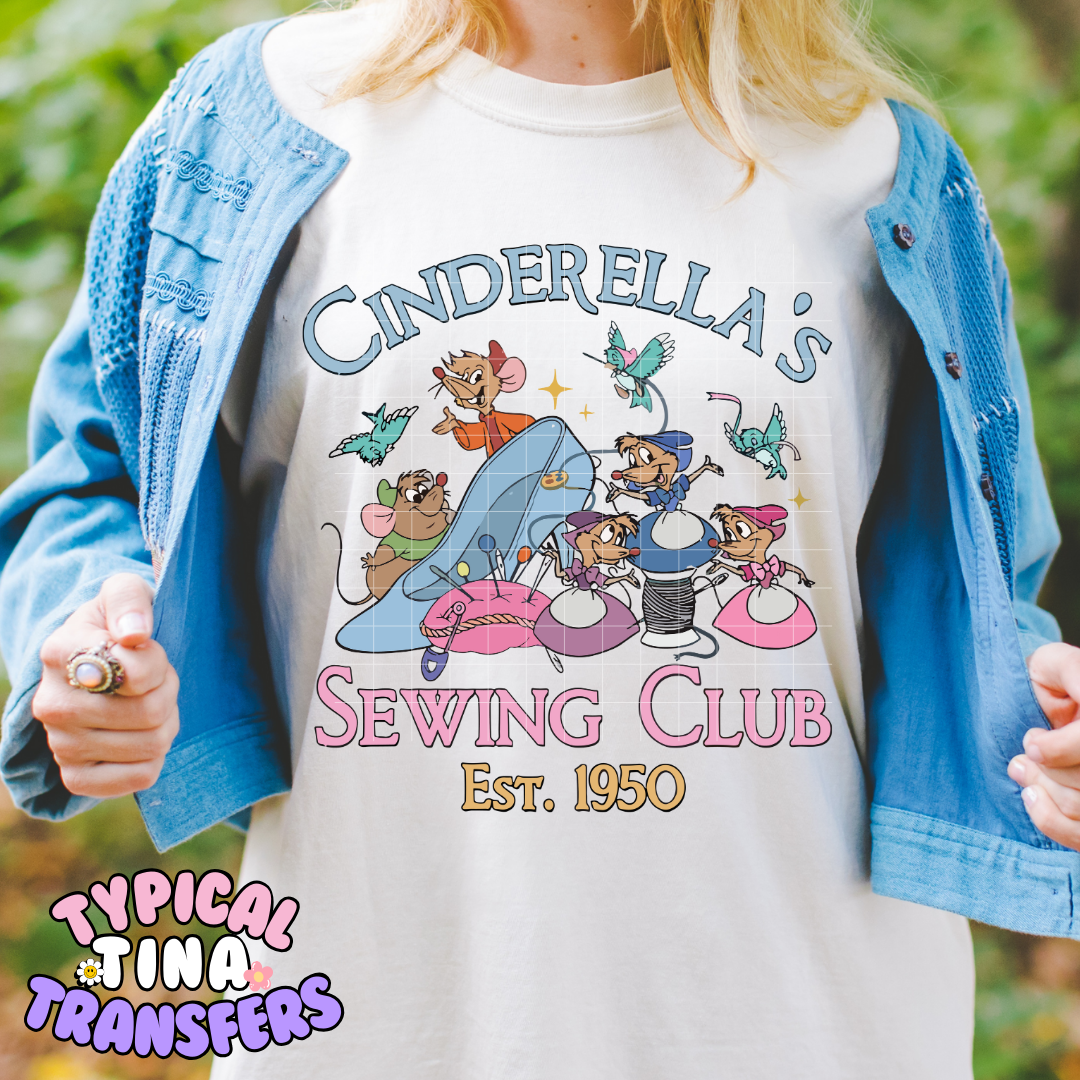 Sewing Club | DTF Screen Print | POD