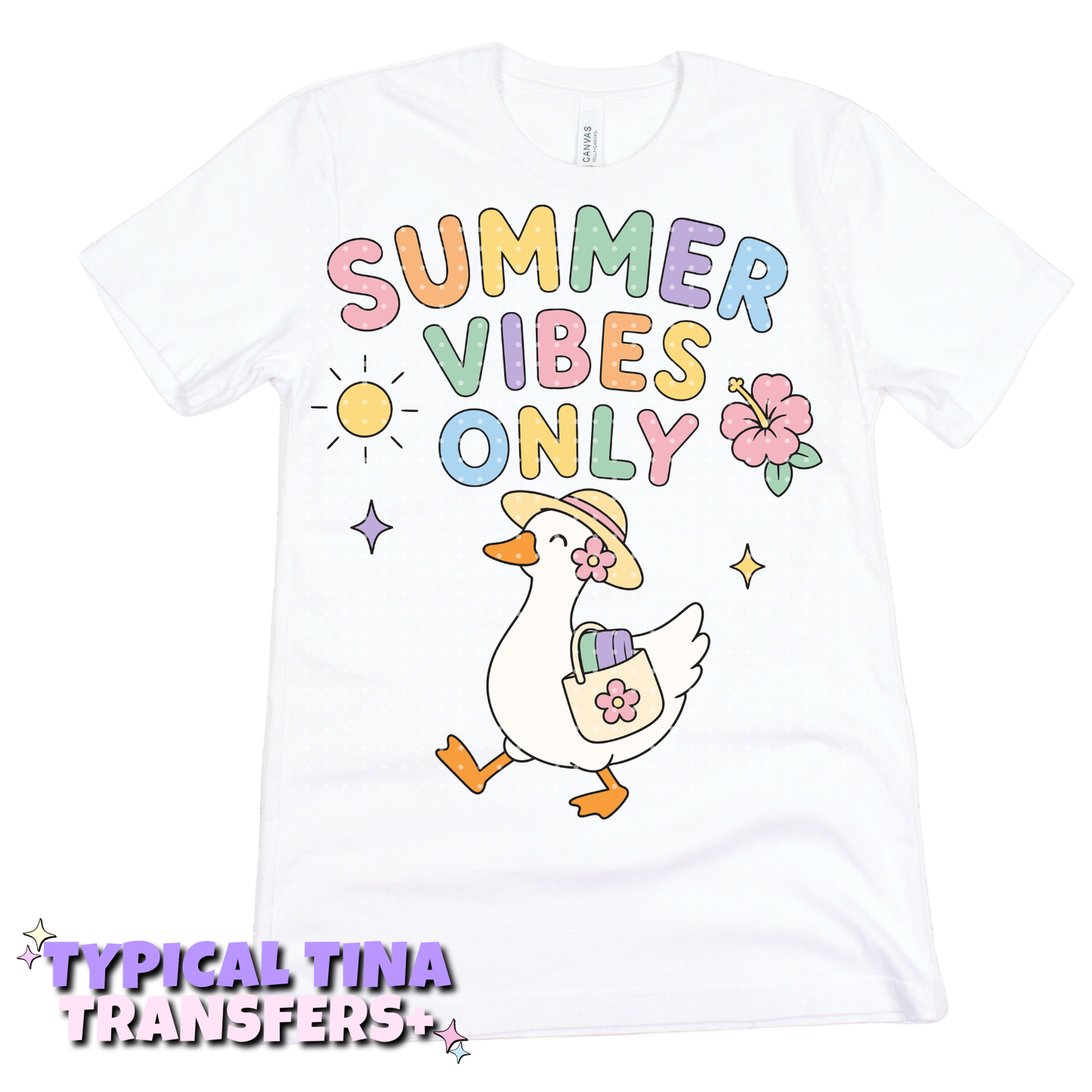 goose Summer vibes only | DTF Transfers | POD